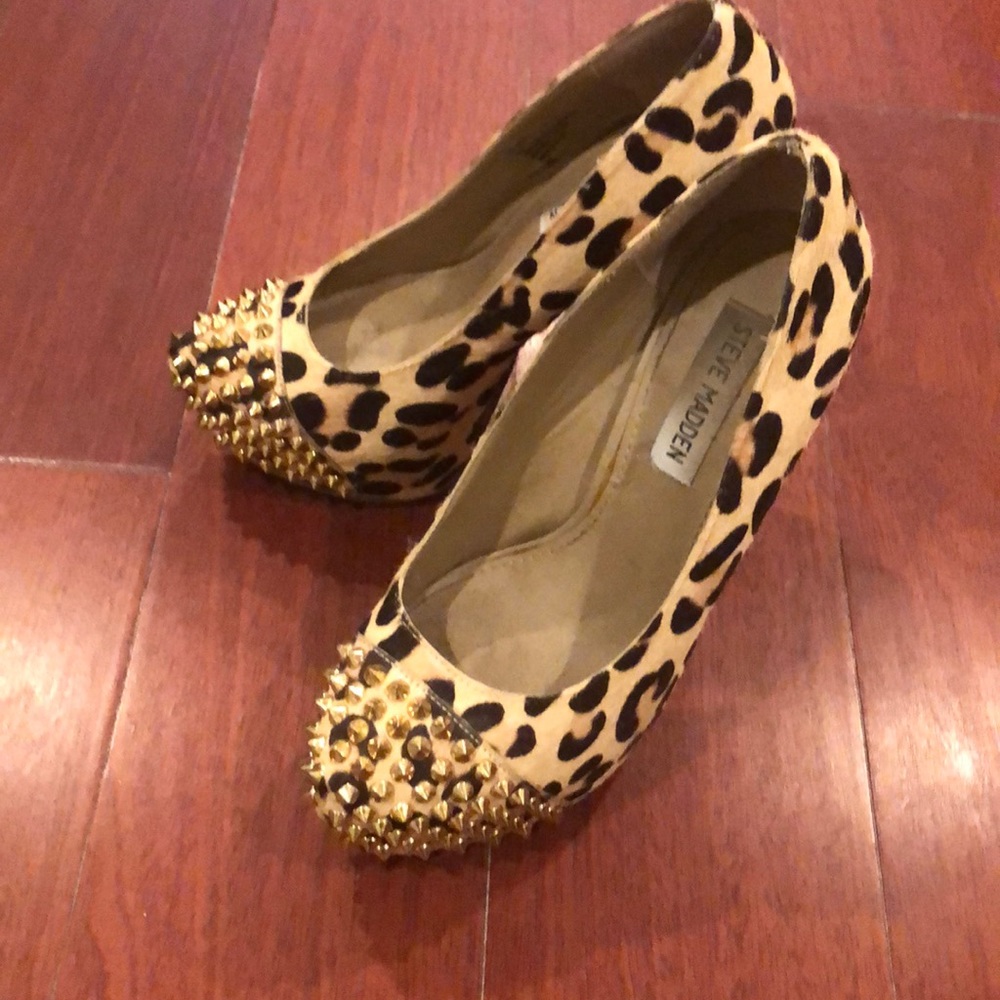 Steve Madden Leopard Print Shoes - image 1